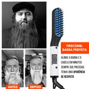 Alisador FIRECOMB™: Barba e Cabelo Perfeitos - 50% OFF
